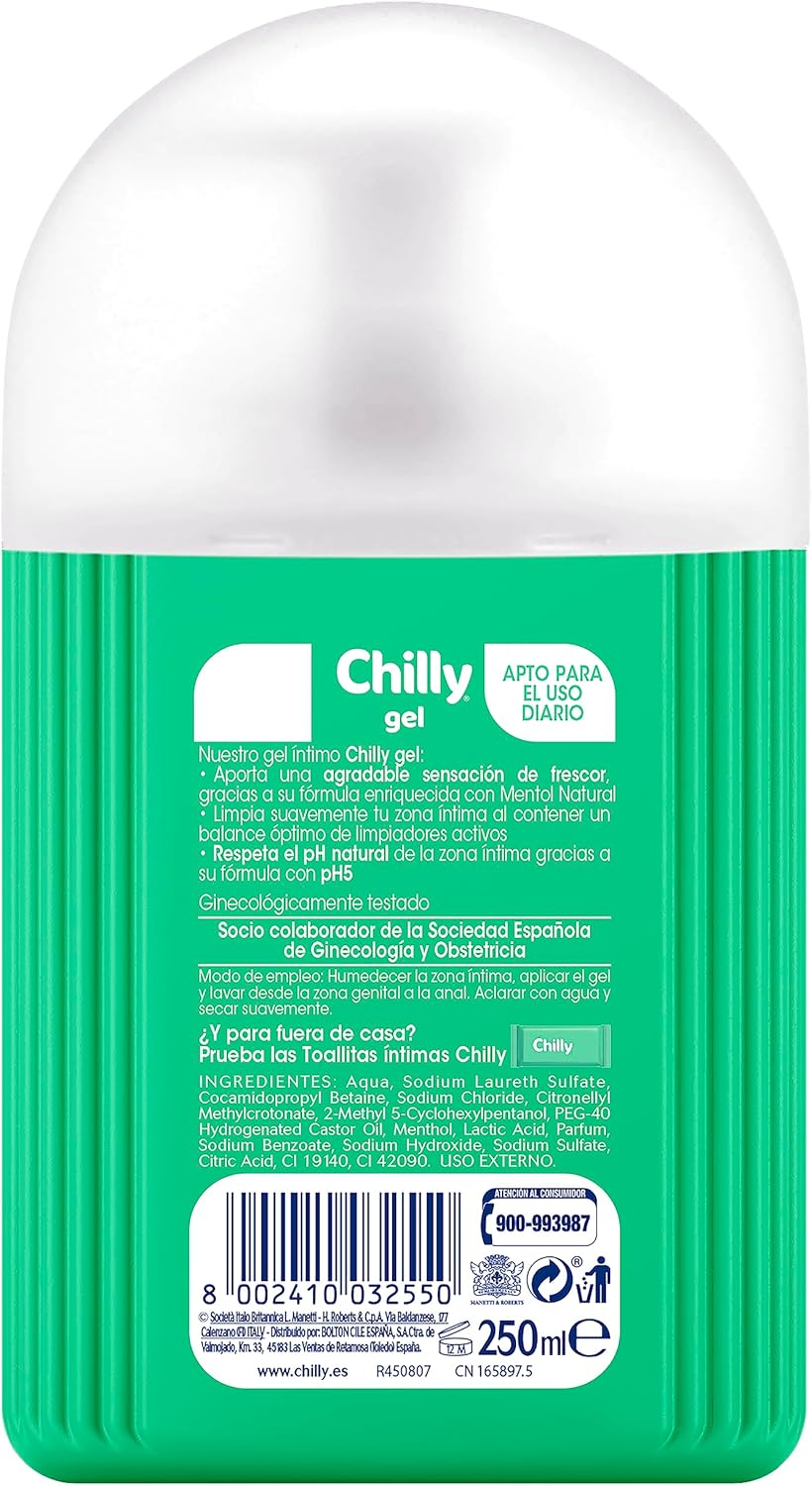 Chilly Fresh Gel Intimo – Intimate Hygiene Gel | 250ml