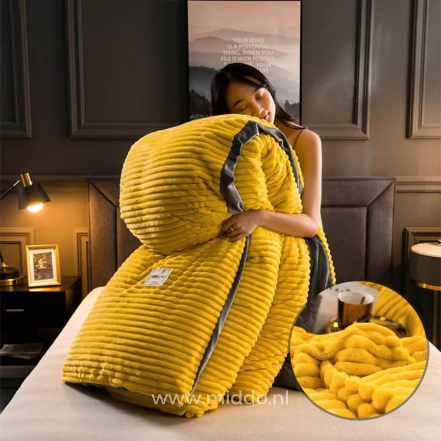 Velvet Fleece Duvet Cover | Wrap Yourself in Ultimate Comfort and Warmth for Cold Winter Nights