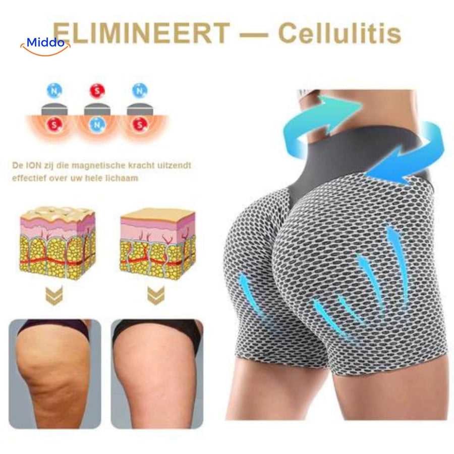 IceSilk™ Ion Fiber Shaping Shorts | Antibacterial comfort and body shaping