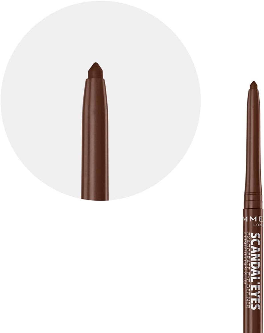 Rimmel Scandaleyes Exaggerate Eye Definer 002 Chocolate Brown - 0.35g