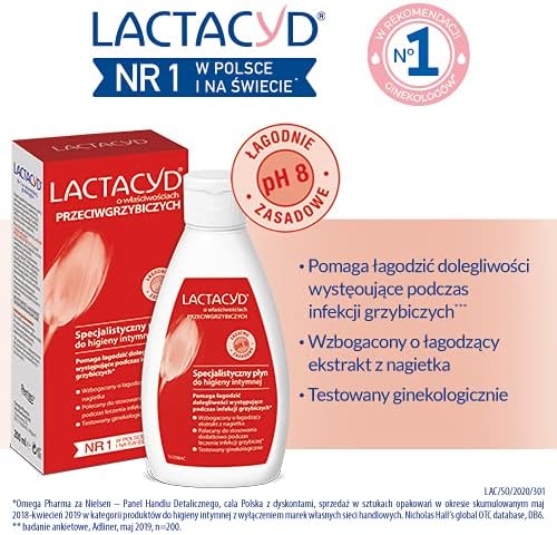 Lactacyd Antifungal Intimate Hygiene Fluid 200ml – Gentle & Soothing Care