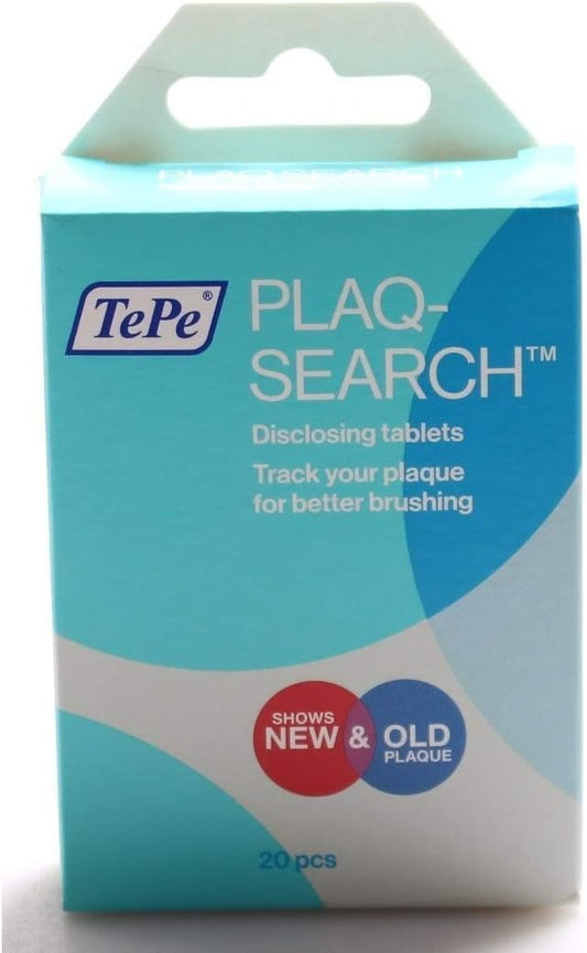Plaqsearch Advanced Disclosing Chew Tablets - 20 Pack | Plaque Detection