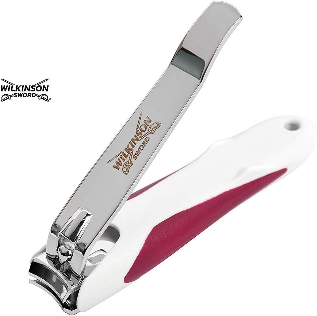 Wilkinson Sword Toenail Clipper with Nail Catch – Stainless Steel
