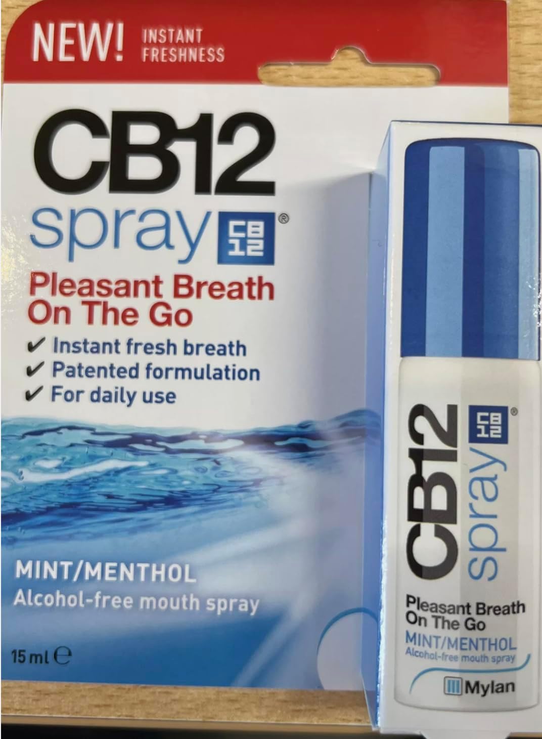 CB12 Breath Spray | Long-Lasting Freshness | Mint | 15ml