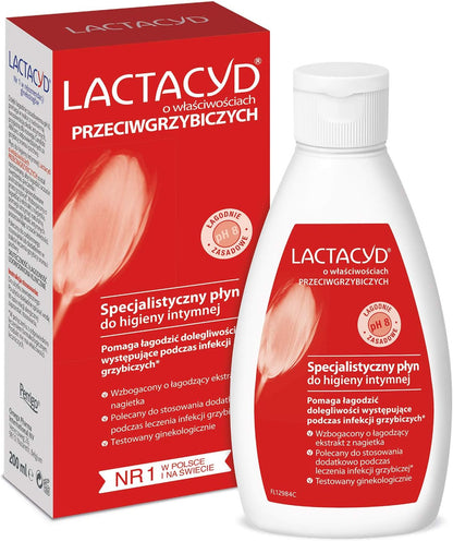 Lactacyd Antifungal Intimate Hygiene Fluid 200ml – Gentle & Soothing Care
