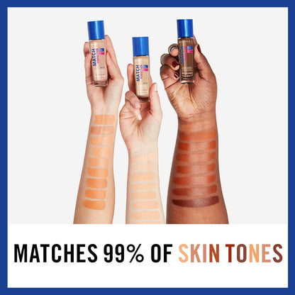 Rimmel Match Perfection Foundation 100 Ivory – SPF20, 24hr Hydration