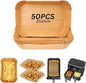 QACHOICE Air Fryer Liners, Disposable Parchment Paper for Mess-Free Cooking