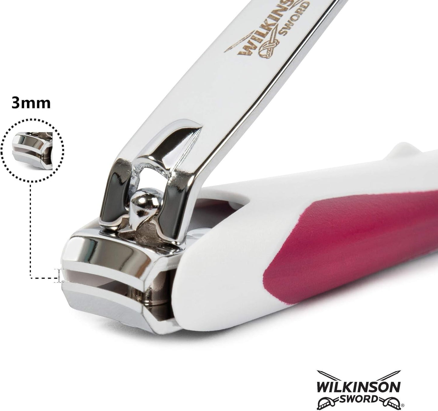Wilkinson Sword Toenail Clipper with Nail Catch – Stainless Steel