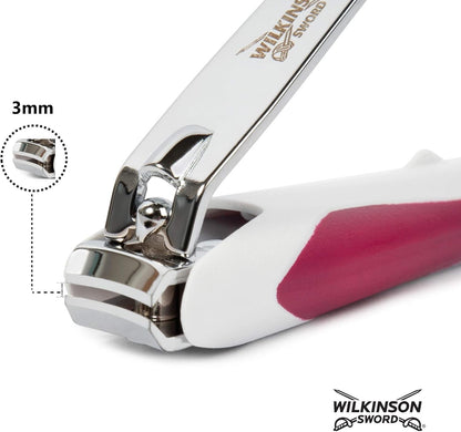 Wilkinson Sword Toenail Clipper with Nail Catch – Stainless Steel