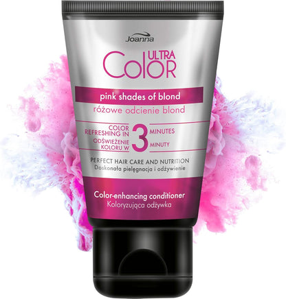 Joanna Pink Conditioner for Blonde Hair – Hydrating Colour Enhancer