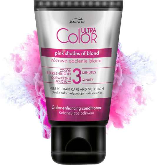 Joanna Pink Conditioner for Blonde Hair – Hydrating Colour Enhancer
