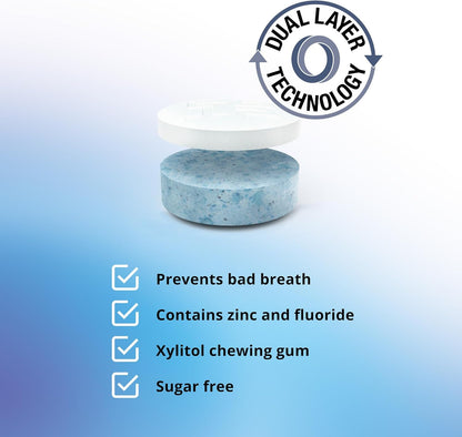 CB12 Boost Chewing Gum – Sugar-Free Fresh Breath Gum, Cool Mint, 10pcs