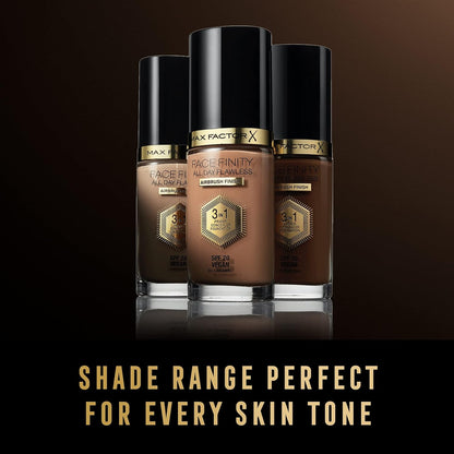 Max Factor Facefinity 3-in-1 Foundation 30ml – Soft Toffee, SPF 20