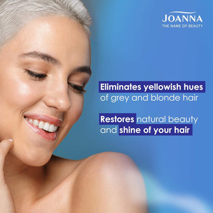 Joanna Blue Hair Rinse 150ml – Tones Blonde, Grey, Bleached Hair