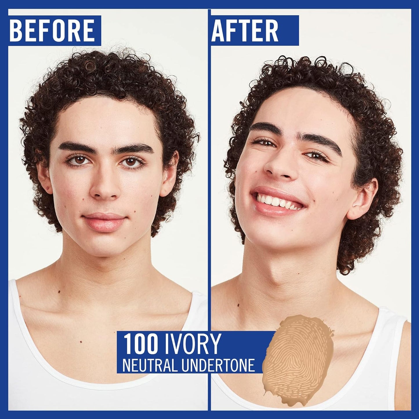 Rimmel Match Perfection Foundation 100 Ivory – SPF20, 24hr Hydration