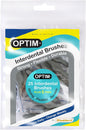 OPTIM Interdental Brush Blister Pack (8 Brushes) - Green (Size 5 / 0.8mm)