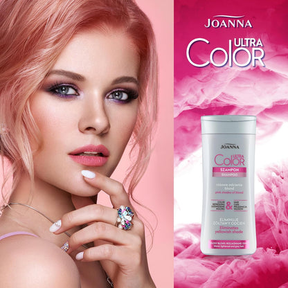 Joanna Ultra Color Shampoo 200ml – Pink Blonde Tone Enhancer