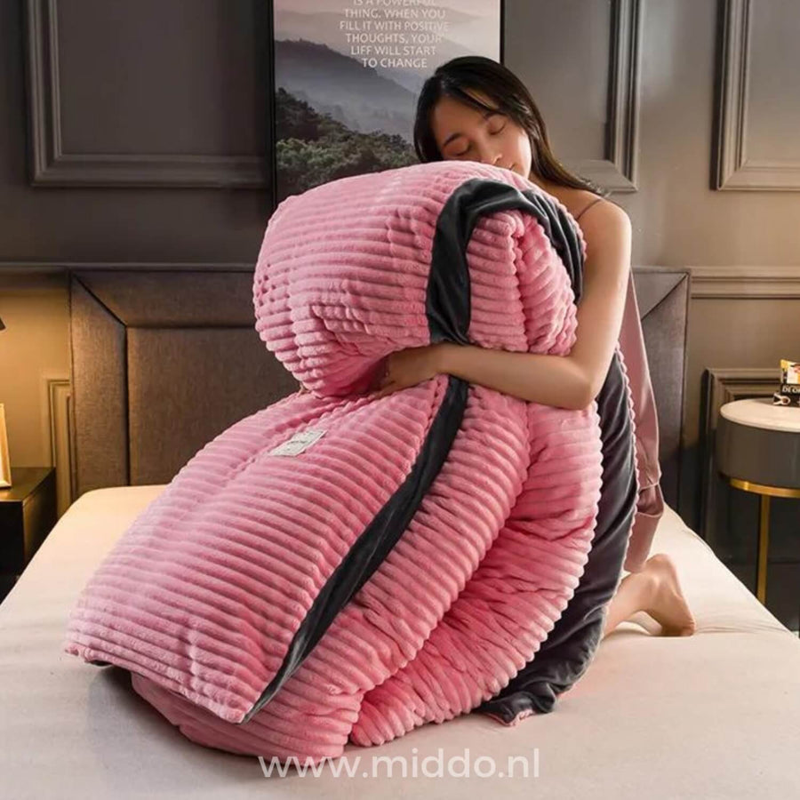 Velvet Fleece Duvet Cover | Wrap Yourself in Ultimate Comfort and Warmth for Cold Winter Nights