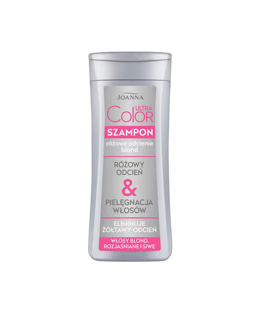 Joanna Ultra Color Shampoo 200ml – Pink Blonde Tone Enhancer