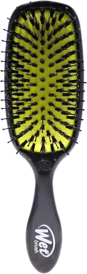 Wet Brush Shine Enhancer – Black | Gentle Detangling & Shine Boost